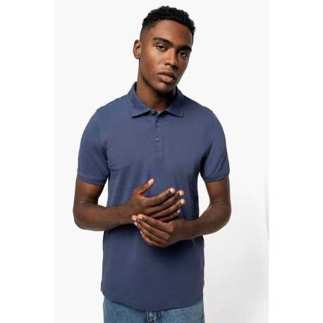 Pánska polokošeľa (KARIBAN SHORT SLEEVE POLO SHIRT) > červená > S