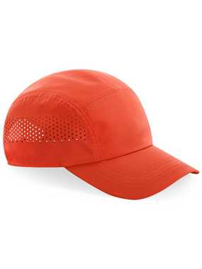 Unisex šiltovka (Beechfield Technical Running Cap) > červená (chilli)