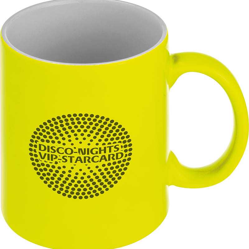 "Estrella" sublimačný hrnček > žltá