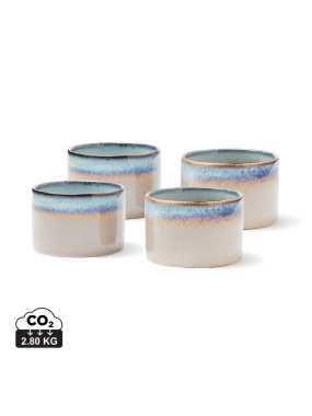 Sada mini misiek 4 ks VINGA Nomimono > biela