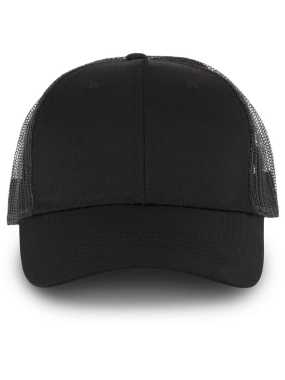 6 panelová šiltovka (K-UP OEKOTEX CERTIFIED TRUCKER CAP) > čierna / čierna