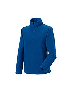 Pánska fleece mikina(Quarter Zip Outdoor Fleece RUSSELL) > modrá (bright royal) > L