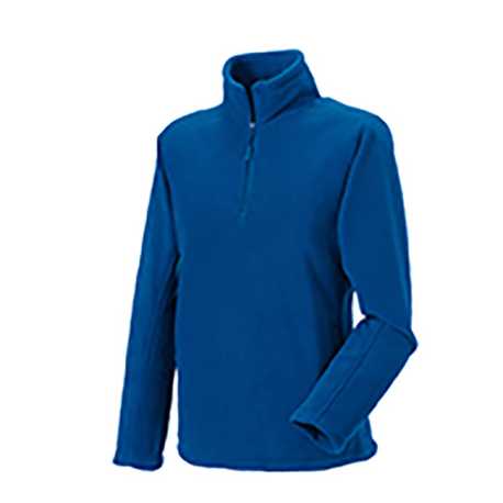 Pánska fleece mikina(Quarter Zip Outdoor Fleece RUSSELL) > modrá (bright royal) > S