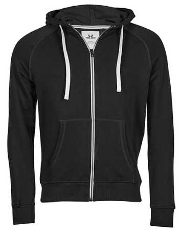 Unisex mikina (Tee Jays Urban Zip Hoodie) > čierna > S