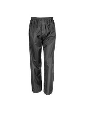 Detské nohavice (RESULT JUNIOR RAIN TROUSER) > čierna > L