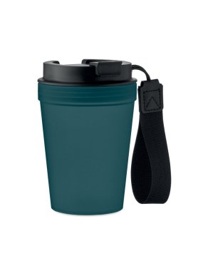 Jednostenný plastový pohár 300 ml > modrá (french navy)