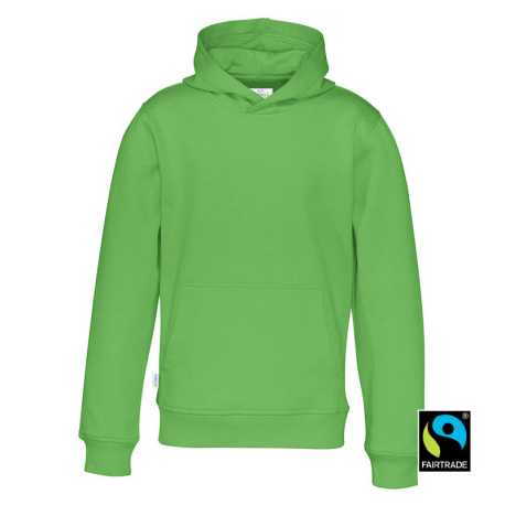 Detská mikina (COTTOVER HOOD KID) > zelená > 150/160 cm