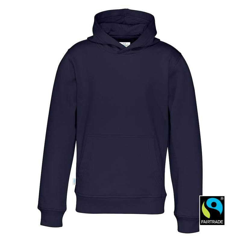 Detská mikina (COTTOVER HOOD KID) > modrá (navy) > 150/160 cm