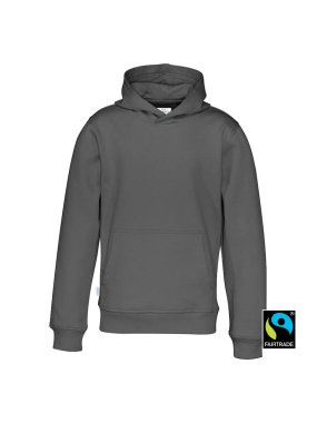 Detská mikina (COTTOVER HOOD KID) > šedá (charcoal) > 150/160 cm