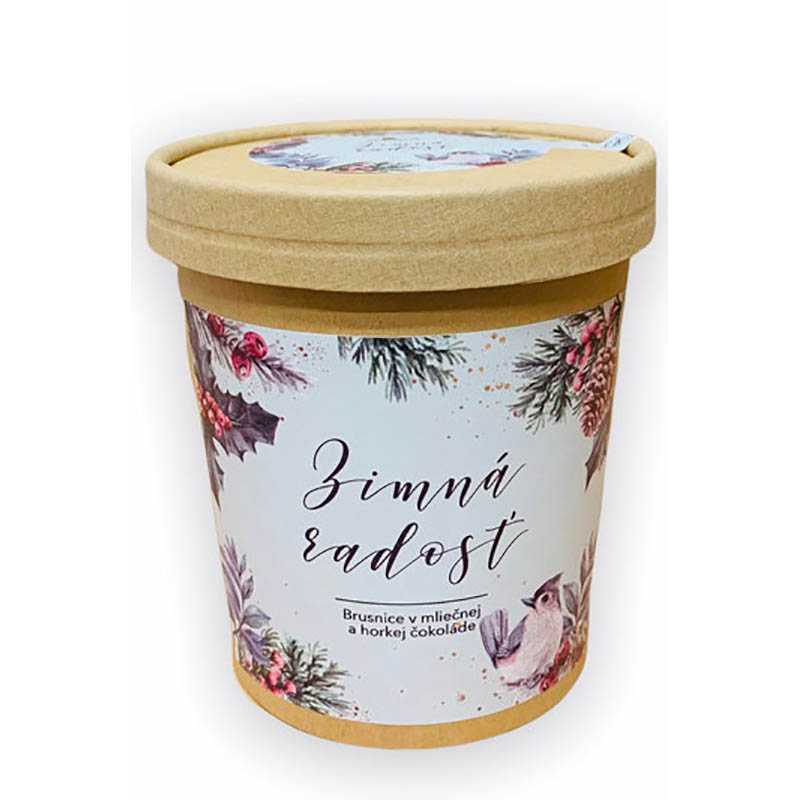 TUBA - Zimná radosť - Mix brusnice v čokoláde 200 g