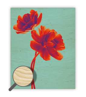 Drevený obraz (Tulip 2026) - 24 x 30 cm