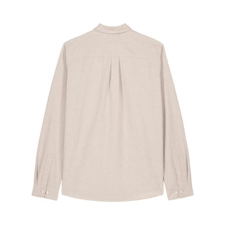 Pánska košeľa (STANLEY\STELLA Stanley Oxford Shirt) > béžová (oxford) > S