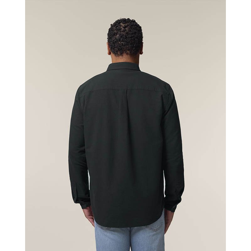 Pánska košeľa (STANLEY\STELLA Stanley Oxford Shirt) > čierna > S