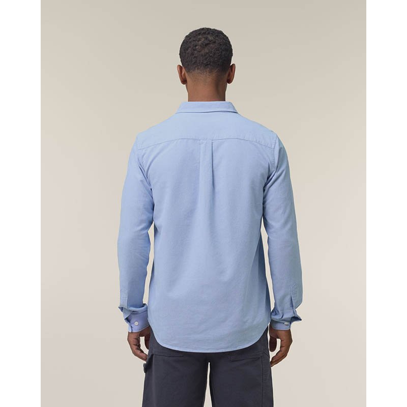 Pánska košeľa (STANLEY\STELLA Stanley Oxford Shirt) > modrá (oxford) > M