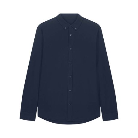 Pánska košeľa (STANLEY\STELLA Stanley Oxford Shirt) > modrá (french navy) > S