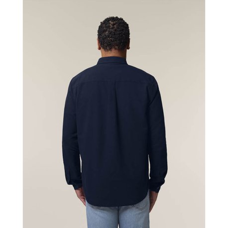 Pánska košeľa (STANLEY\STELLA Stanley Oxford Shirt) > modrá (french navy) > S