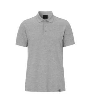 Pánska polokošeľa (COTTOVER STRETCH PIQUE POLO) > šedá (melange) > L