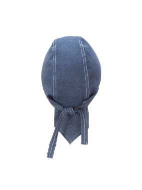 Šatka na hlavu (VELILLA DENIM CHEF HAT) > modrá (dark denim)