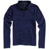 Dámska polokošeľa (Oakville Ladies long sleeve Polo Elevate) > modrá (navy) > S