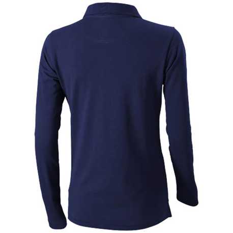Dámska polokošeľa (Oakville Ladies long sleeve Polo Elevate) > modrá (navy) > S