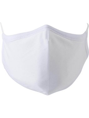 Bavlnené rúško > biela