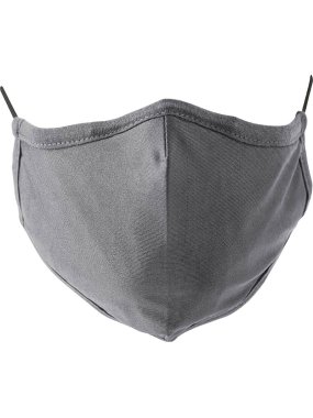 Bavlnené rúško > šedá