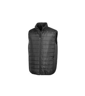Unisex vesta (RESULT Core Padded Promo Bodywarmer) > čierna > L
