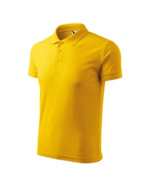 Unisex polokošeľa (MALFINI Pique 200) > žltá > 3XL