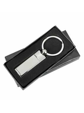 Kovový prívesok na kľúče > strieborná