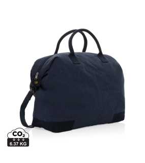 Víkendová taška Kezar z 500g recykl. canvas AWARE™ > modrá