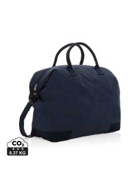 Víkendová taška Kezar z 500g recykl. canvas AWARE™ > modrá