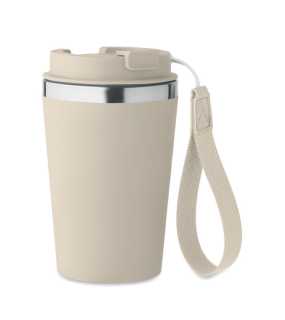 Termopohár s pútkom 350 ml > béžová