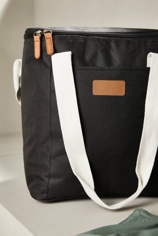 Veľká chladiaca taška VINGA RPET Sortino > čierna