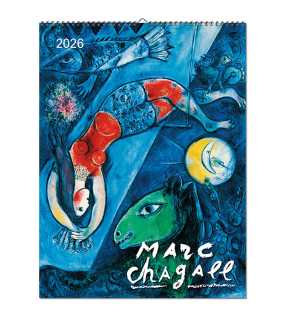 Nástenný kalendár (Marc Chagall 2026) - 42 x 56 cm