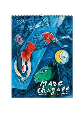 Nástenný kalendár (Marc Chagall 2026) - 42 x 56 cm