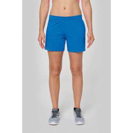 Dámske krátke nohavice (PROACT LADIES' JERSEY SHORTS PROACT) > modrá (navy) > S