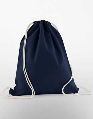 Vak so šnúrkami (WM Organic Cotton InCo. Gymsac) > modrá (french navy)