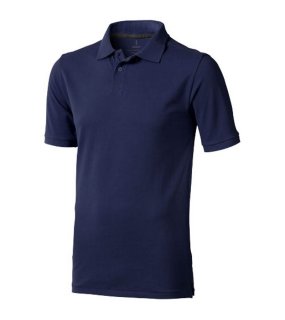 Pánska polokošeľa (Calgary polo Elevate) > modrá (navy) > L