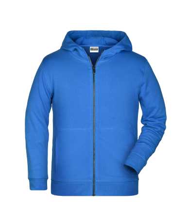 Detská mikina(DAIBER Childrens Zip Hoody) > modrá (cobalt) > XS