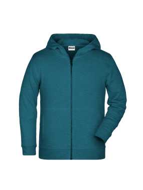Detská mikina(DAIBER Childrens Zip Hoody) > modrá (petrol melange) > M