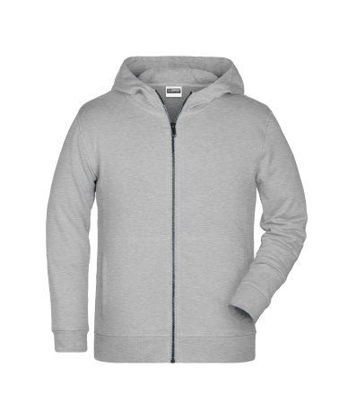Detská mikina(DAIBER Childrens Zip Hoody) > šedá (heather) > XS