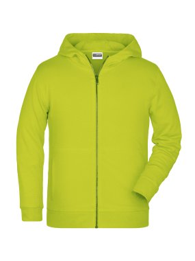 Detská mikina(JN Childrens Zip Hoody) > žltá (acid) > L