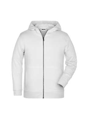 Detská mikina(DAIBER Childrens Zip Hoody) > biela > L