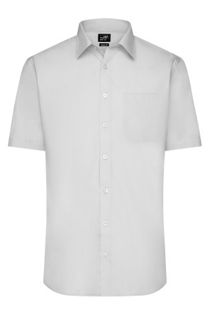 Pánska košeľa(DAIBER Mens Shirt Shortsleeve Poplin) > šedá (light) > S