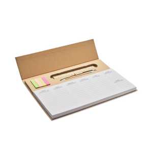 Týždenný stolový plánovač > béžová