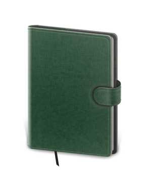 Diár (Flip 2026) - 9 x 14 cm > zelená / šedá > týždenný vreckový