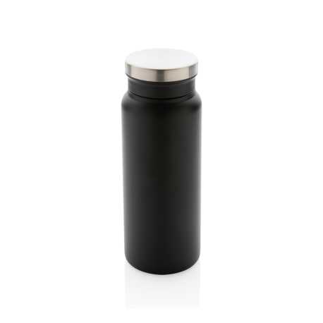 Termo fľaša z RCS recyklovanej ocele 600ml > čierna / čierna