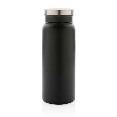 Termo fľaša z RCS recyklovanej ocele 600ml > čierna / čierna