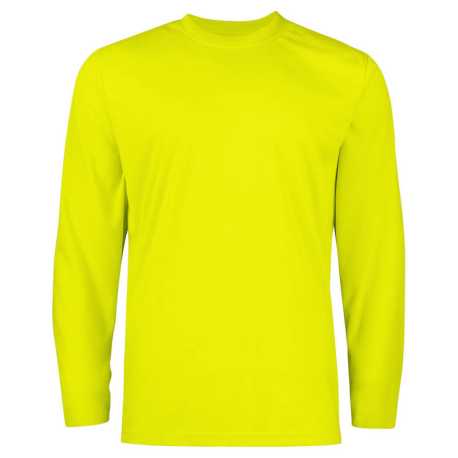 Pánske tričko (PROJOB LONG-SLEEVED T-SHIRT) > žltá / modrá (navy) > 2XL