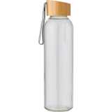 Sklenená fľaša na pitie (600 ml) > hnedá